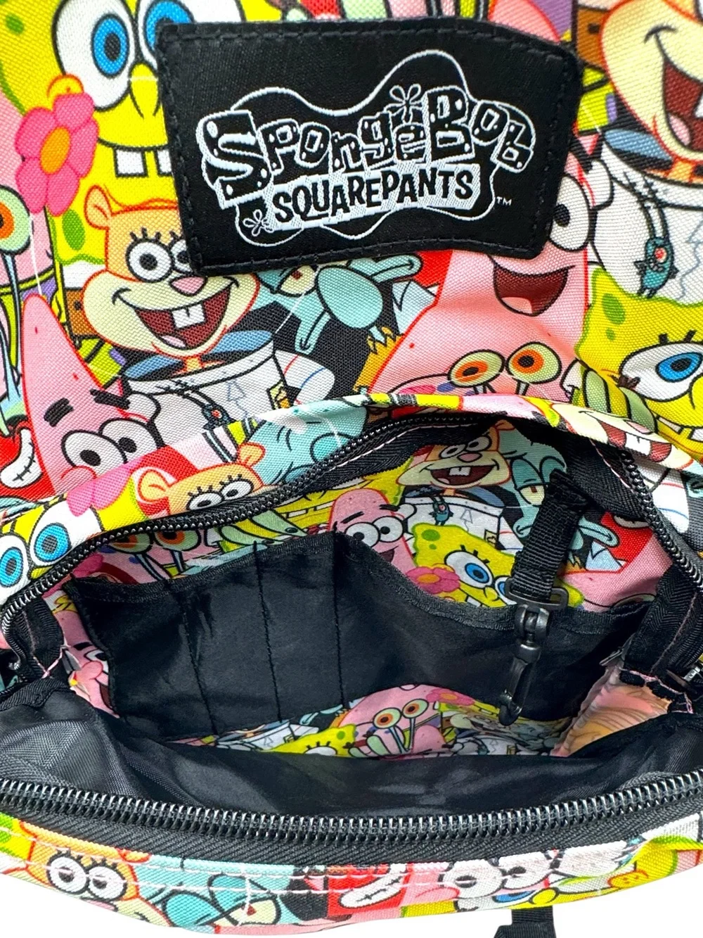 Mad Engine SpongeBob SquarePants Bikini Bottom Friends Multi Character Backpack - Picture 11 of 16